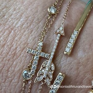 Tiffany&Co arrow diamond bracelet